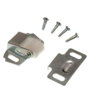 BZP Cupboard Single Roller Catch Latch with Screws
