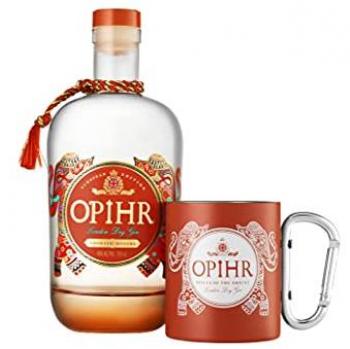 Opihr Gin “Far East” 0,7 l – 43 % Vol. in Geschenkverpackung mit Trinkmug