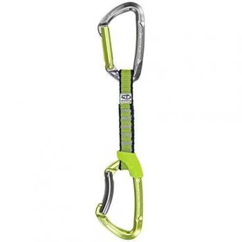 Climbing Technology 12 cm Set Expressschlingen dunkelgrau-grün