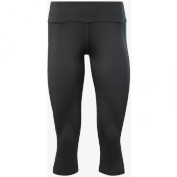 Reebok Capri Femminile Nero Mesh