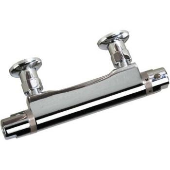 Wall Mounted Pipework Fixing, Bristan, Chrome (WMNT9-C), 205mm x 70mm x 95mm
