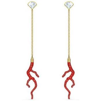 Swarovski Korallen‑Shell Ohrhänge