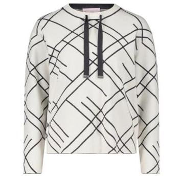 Modischer Jacquard-Pullover