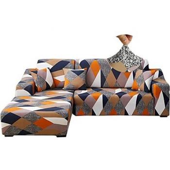 Jaotto Fodera Copridivano Universale, Antigraffio per Gatti, Design Chaise Longue a Forma di L