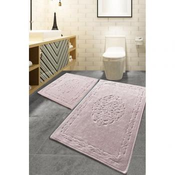 Paquete Dual de Alfombras de Baño Elegante y Colorido