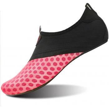 Joinfree Sportliche Schwimmschuh-Kombination Damen/Herren – Sommer, Schwarz-Rosa, EU 37‑38