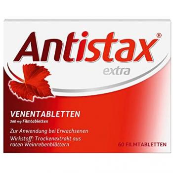 Antistax Extra Venentabletten 360 mg, 60 Filmtabletten für schwere, geschwollene Beine