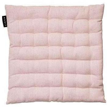 LINUM Pepper Rosa Sitztuch für Stuhl, 40 x 40 cm – Weiche Baumwolltextur
