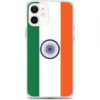 IPhone 12 mini Schutzhülle mit Indien Flagge
