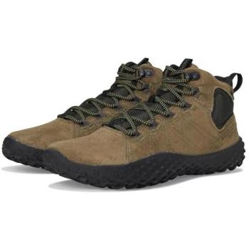 Bottes Merrell Wrapt Mid Beige Verdâtre Noir Résistantes à l'Eau