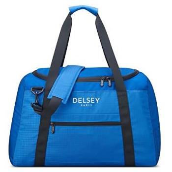 Delsey Paris Nomade 45L borsa da viaggio blu nero