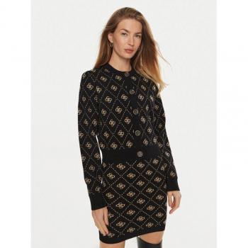 Logo Knit Cardigan in Wool Blend