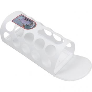 Dispensador de bolsas de plástico para cocina blanco
