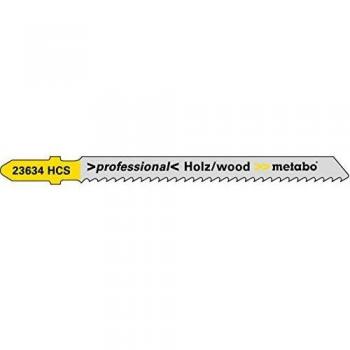 Metabo 100 lames professionnelles pour scie sauteuse 74/2,5 mm