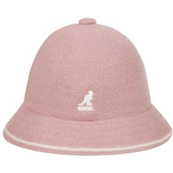 Kangol Off-White Bucket Hat – S Size, Stripe Casual
