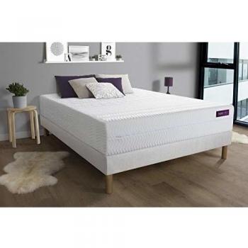 Sommier 90x190 Memo Bio Mousse à mémoire de Forme 5 Zones de Confort