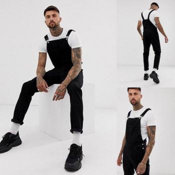 Jumpsuit vaquero de algodón para hombre