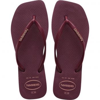 Purple Havaianas Square Logo Pop-Up Footwear