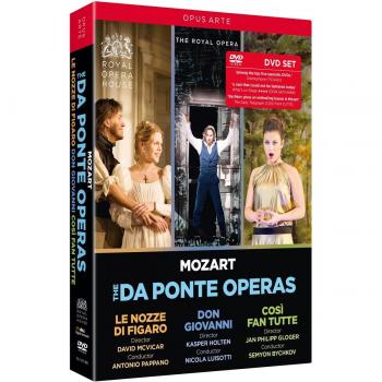 The Da Ponte Operas : Le Nozze di Figaro Don Giovanni Cosi Fan Tutte DVD