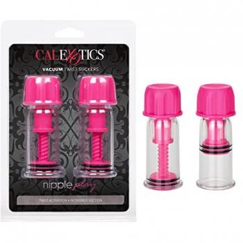 Vakuum Twist Bruststimulator Rosa