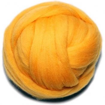 Fieltro de Lana Naranja 50g – Aguja 11 #