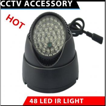 Iluminador IR 48LED para CCTV, Vision Nocturna, Domo 850nm