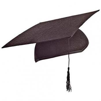 Cappello di feltro da laurea con gallone