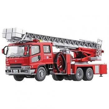 Aoshima 1/72 City Fire Ladder Vehicle – North Ladder Edition