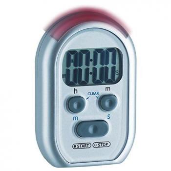 TFA Shake Awake Silver Stopwatch