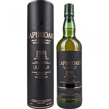Laphroaig 23 Jahre Alt Vintage 1991 Whisky Limited Edition in Geschenkverpackung
