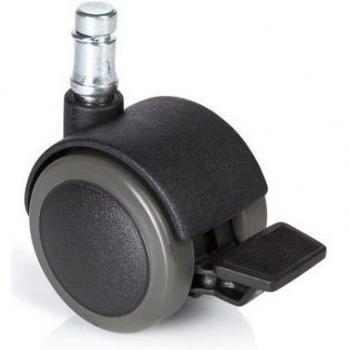 Hjh Office 5x Stuhlrollen ROLO STOP für harte Böden 10mm/50mm