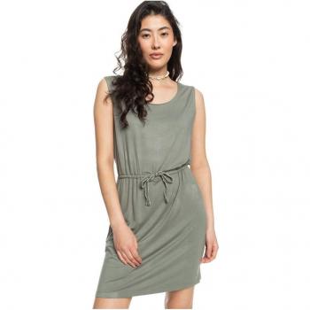 Vestido Roxy Surfs Up para mujer en color verde