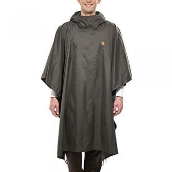 Poncho de agua Fjällräven gris oscuro