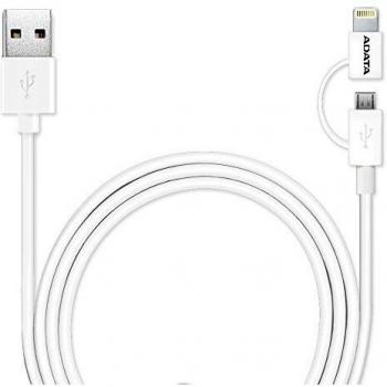 ADATA MFi Certified 2 in 1 Cable for iPhone/iPad/Android