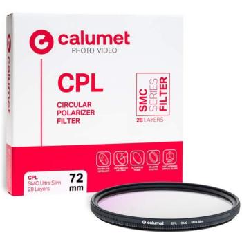Polarizza Foto Calumet 72 mm – Nero Trasparente