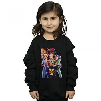 Disney Girl’s Buzz, Woody & Bo Peep Graphic Pullover