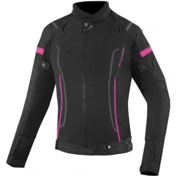 Abbigliamento Moto Impermeabile Bogotto Vysio 3in1 Donna – Nero/Rosa S
