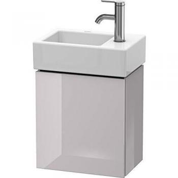 Duravit L-Cube Waschtischunterbau für Vero Air 36,4 x 24,1 cm, 1 Tür, Weißer Flieder