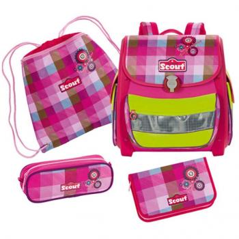 Scout 72400920800 Schulsatellit: Rucksack und Zubehör – Rosa