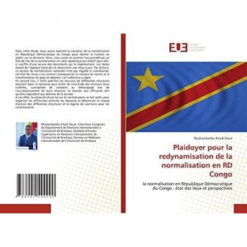 Oscar, Mudiandambu Kitadi: Plaidoyer pour la redynamisation de la normalisation en RD Congo