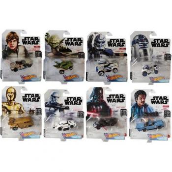 Mattel Hot Wheels Star Wars 8 Voitures à Collectionner