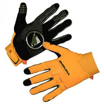 MT500 Gants Longs Endura D3O Jaune‑Orange – XS