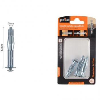 Set 3pz Viti Espandibili 5 x 37 mm
