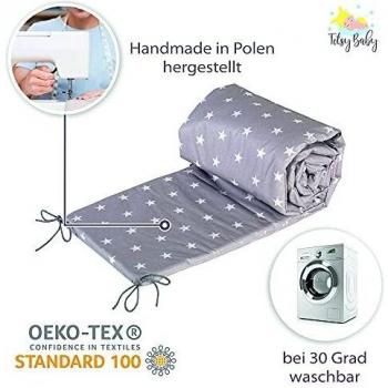 Tour de lit bébé garçon 180 x 30 cm