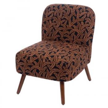 Trend Blue Marine Fauteuil Hellin Bois