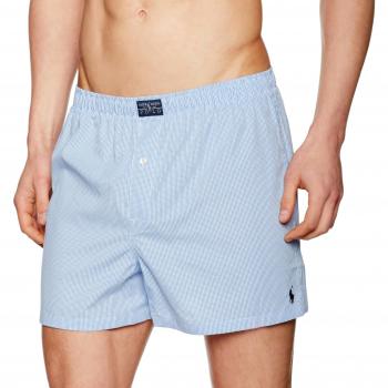 Ralph Lauren Boxer Blu Chiaro/Bianco