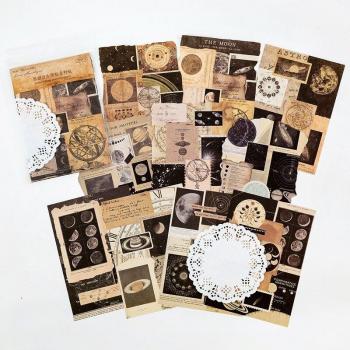 Material de Scrapbooking Vintage, 20 Unidades