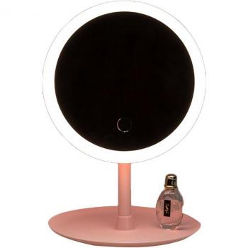 USB Rechargeable Portable Makeup Mirror with Daylight LED Light
