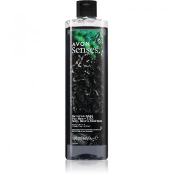 Gel Doccia e Shampoo 2 in 1 per Uomo 500 ml Avon Senses Natures Edge