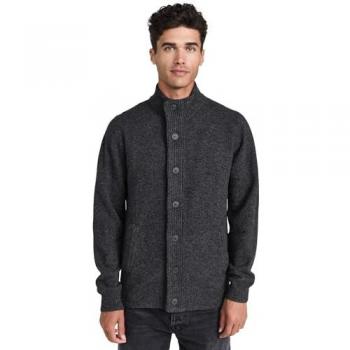 Barbour Patch Strickjacke mit Reißverschluss